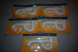 Five Master Plumber Wall Drain Traps