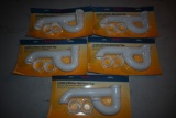 Five Master Plumber Wall Drain Traps