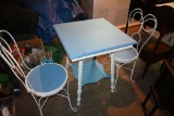 Table and Two Chairs