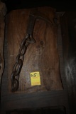 Vintage Tool on a Wooden Plaque