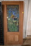 Stained Glass Door