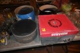 Lot of Old Hats and Hat Boxes