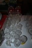 Lot of Drinking Glasses