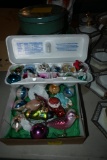 Lot of Misc Glass Christmas Ornaments