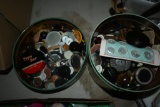 Two Tins of Buttons