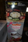 Salad Bowl and Food Strainer
