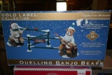 Mister Christmas Dualling Banjo Bears