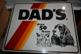 Dad's Metal Sign