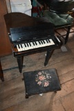 Mini Piano with Bench