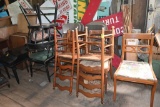 Seven Misc Chairs