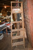Werner Six Foot Wooden Step Ladder