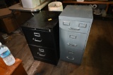 Two Filing Cabinets