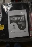 Eight Hydrofarm Black Poly Tarps