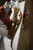Wooden Bow and Arrows