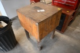 Wooden Butcher's Block