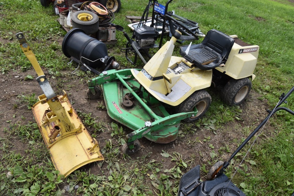 Bolens EK 10 Lawn Tractor with Interchangeable Proxibid