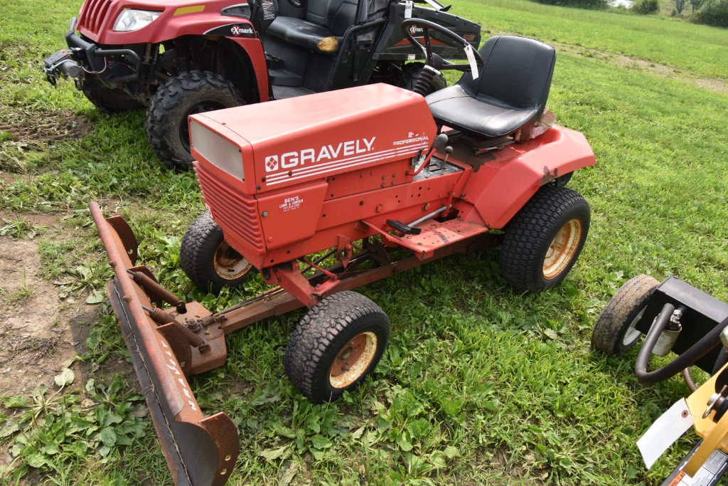 Gravely 12 G Professional Lawn Tractor with Snow Proxibid