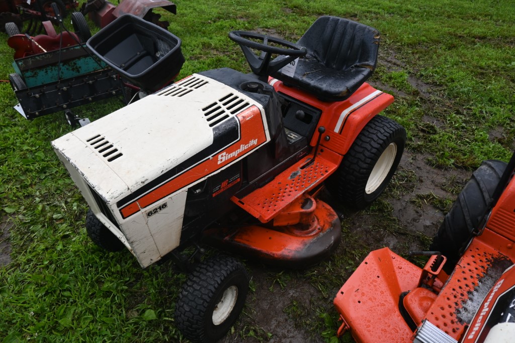 Simplicity 6216 Automatic Drive Lawn Tractor Proxibid