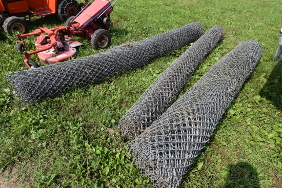3 Rolls of Chain Link Fence