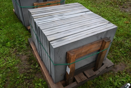 Pallet of 24" x 36" x 1.5" Pieces of Bluestone