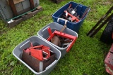 3 Totes of Misc Gravely and Tractor Parts