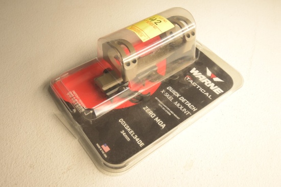 Warne Tactical 34mm Quick Detach X-Skel Mount