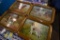 American Can Company of Maywood Illinois Warner Paterson Company Four Dog TV Trays