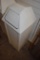 United Square Metal Trash Can