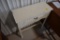 White Entrance Table