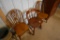3 Wooden Chairs