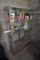 7 Tier Metal Shelf with Contents