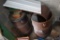 2 Metal Garage Cans