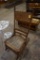 Antique Cane Bottom Rocking Chair