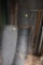 Group of Chicken Wire and Metal Pipe