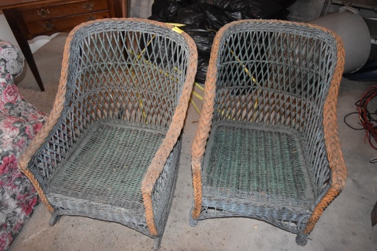 2 Wicker Chairs