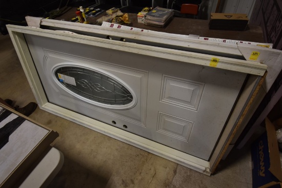 36" Exterior Door with Glass in Frame