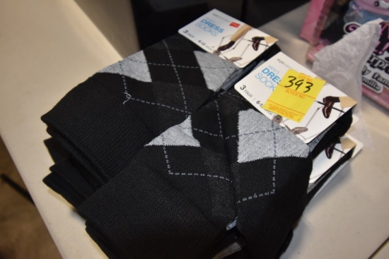 Hanes Men's Size 6-12 Dress Socks