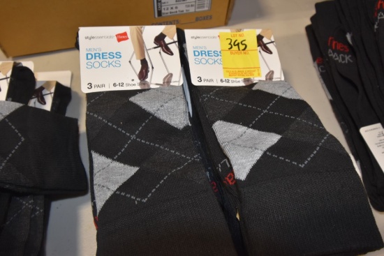 Hanes Men's Size 6-12 Dress Socks