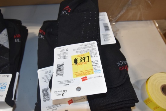 Hanes Men's Size 6-12 Dress Socks