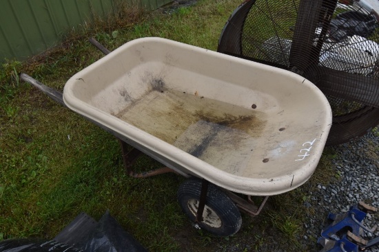 Double Wheel  Barrow