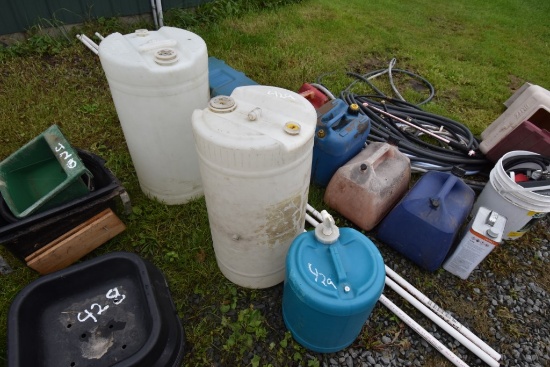 3 Plastic Jugs