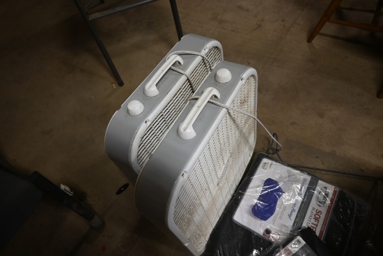 2 Lasko Box Fans