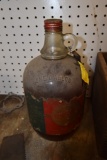 Old Coca Cola Jug with Mystery Liquid