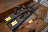 Two Antique Planes and Hatchet
