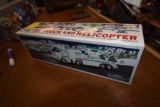 2006 Hess Toy Truck and Helicopter