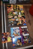 Five Dreamcast Demo Discs and Nintendo Game Super Power Club Poster