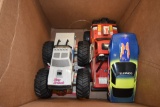 Four Remote Control Cars Two Remote Controls