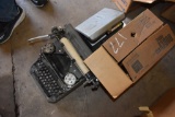 Light Bulbs, Old Tapes and Remington Brand Typewriter