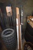 Group of Hollow Metal Tubes with Partial Roll Hog Paneling