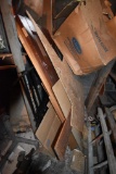 Two Old Doors and Some Cut Plywood Pieces